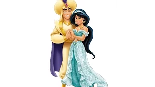 JASMINE AND ALADDIN / ЖАСМИН И АЛАДДИН, РАСКРАСКА-МУЛЬТИК