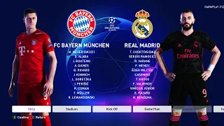 PES 2020 - Bayern Munich vs Real Madrid - UEFA Champions League UCL - New Kits 20/21 Season