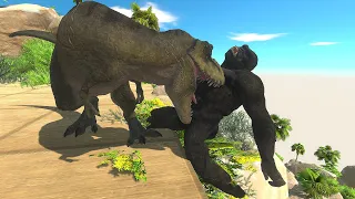 Legends Unite: Rexy and King Kong's Incredible Journey - Animal Revolt Battle Simulator