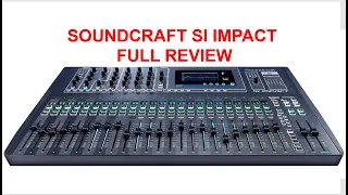 #soundcraft#digital#mixer#impact Soundcraft si impact Digital Mixer 32-Channel Soundcraft Si Impact