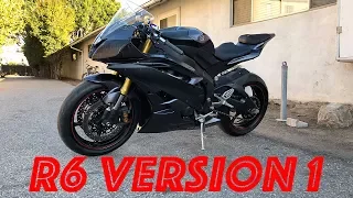 Yamaha R6 Track Bike - Build Series V1