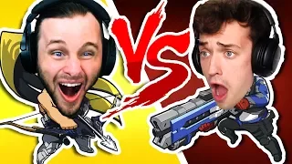 Ssundee vs Crainer! 1v1 in Overwatch!