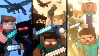 [AMV] Minecraft - SkyWars - hero
