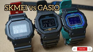 Сверхбюджетные EDC часы Skmei 1628 против CASIO