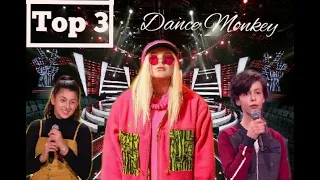 Top 3 - 'Dance Monkey' | The Voice Kids 2020