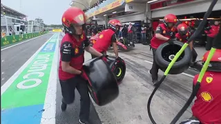 Ferrari Giving Leclerc The Wrong Tyres During Qualifying | 2022 Brazilian Grand Prix