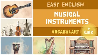 Musical instruments in English | Learn English Vocabulary