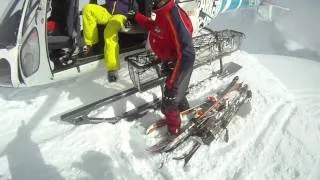 Heliskiing at Zürs (Flexenpass - Mehlzack)