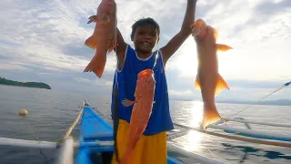 Grabe Minsan lang to mangyari|tatlong magkasunod-sunod na red grouper| Catch and Sell