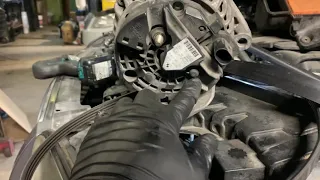 2006 BMW X3 Alternator & Drive Belt Replacement