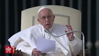 VIDEONEWS UDIENZA GENERALE PAPA FRANCESCO 2018 11 07