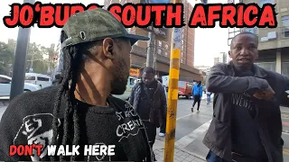 😯 Wrong turn  in Johannesburg South Africa (not recommended)