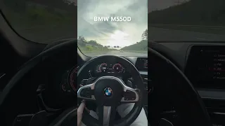 BMW M550D G30 - STAGE 1 - Acceleration - German Autobahn (550PS)