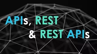 APIs | REST | REST APIs Demystified