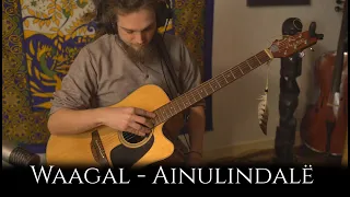 Waagal - Ainulindalë || Percussive Fingerstyle Guitar Bass Ebow One Man Band