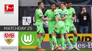 VfB Stuttgart - VfL Wolfsburg 0-1 | Highlights | Matchday 25 – Bundesliga 2022/23