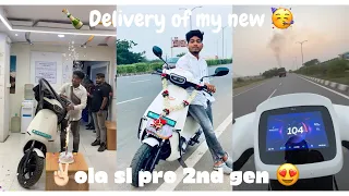 🥳 Taking Delivery Of My New OLA S1 Pro Gen 2 🛵😍| #olas1pro #youtube @VlogByManas_