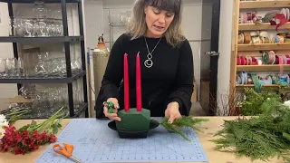 Christmas Centerpiece How-To