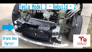 Tesla Model 3 - Salvaged - Rebuild - P2