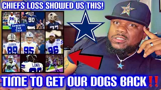 Cowboys loss to the Chiefs showed us  playtime is over! Time to start bringing our dogs BACK‼️