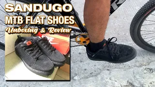 SANDUGO MTB SHOES Unboxing and First Impressions | Not Available on PH LOCAL STORE