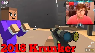 Reacting to OLD Krunker Videos! (2018 Gameplay)