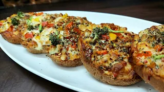 Garlic Bread Pizza in iBell AIR FRYER in Five Minutes | ऐअर फराईर में गारलिक ब्रैड पीज़ा कैसे बनायें