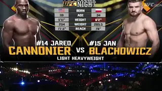 UFC - Jan Blachowicz vs Jared Cannonier - Full Fight