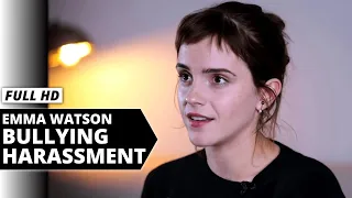 Emma Watson speaks out against bullying and harassment