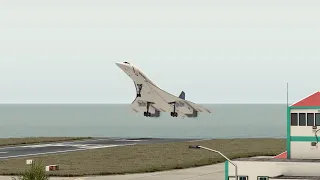 How Much Runway Does The Concorde Really Need? EXTREME PERFORMANCE