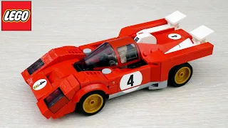 ЛЕГО Ferrari 512 M 1970 76906 – Обзор коллекционной модели SPEED CHAMPIONS