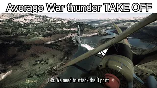 Average War thunder TAKE OFF