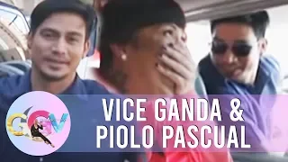 Piolo pretends to be Vice Ganda's driver | GGV