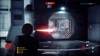 STAR WARS Battlefront 2| Han solo 100 killstreak (CO-OP)