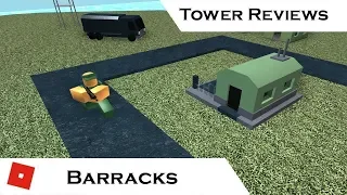 Barracks | Tower Reviews | Tower Battles [ROBLOX]