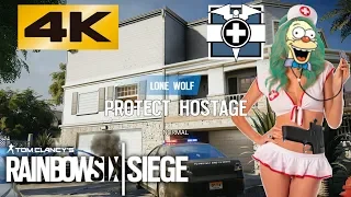 Tom Clancy's Rainbow Six Siege (04.05.2019) (Now 4K) Lone Wolf, Protect Hostage, Normal, Doc, House