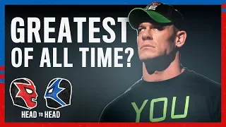 Is John Cena the Greatest of All Time?: WWE Head to Head