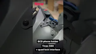 BCD & QUAD LOCK PHONE HOLDER YAMAHA T-MAX 560 & T-MAX 530