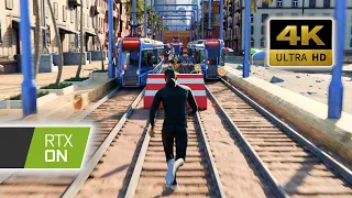 Subway surfers but real RTX is on