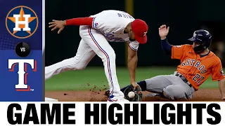 Astros vs. Rangers Game Highlights (8/31/22) | MLB Highlights