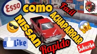 COMO ACHAPARRAR UNA NISSAN-EL GALLO MAYO