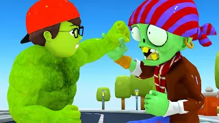 Nickhulk Rescue Nickbaby From Zombie City - Scary Teacher 3D