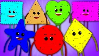 Cookie Shapes Song For Kids | Nursery Rhymes For Children | Baby Songs By Hello Cookie