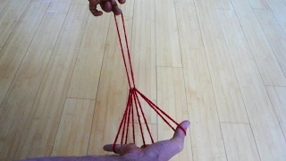 Learn How To Do A Cool Witches Broom String Figure/String Trick - Step By Step