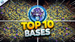 TOP 10 Best TH15 Blueprint CoC BASES of 2024 (CWL/Hybrid/War/Trophy) with Link | Clash of Clans