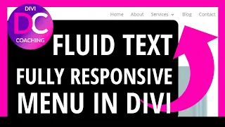 CSS Clamp Fully Responsive Menu