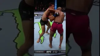 Paulo Costa vs Yoel Romero highlights #shorts #ufc