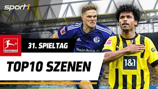 Die Top 10 Szenen des 31. Spieltags | Bundesliga