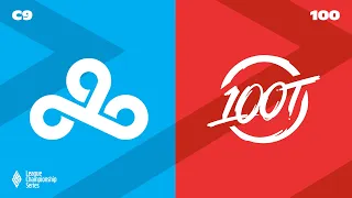 C9 vs 100 | Week 2 | LCS Spring Split | Cloud9 vs 100 Thieves (2021)