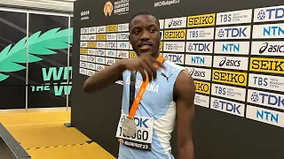 A shining star, and his proud mom - Meet Botswana’s sprints wonder kid Letsile Tebogo / Budapest 23